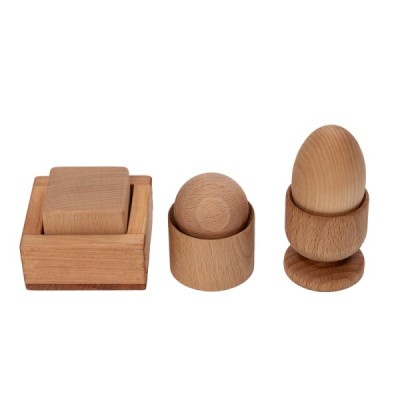 MONTESSORI SET, EIERKUGEL UND BECHER